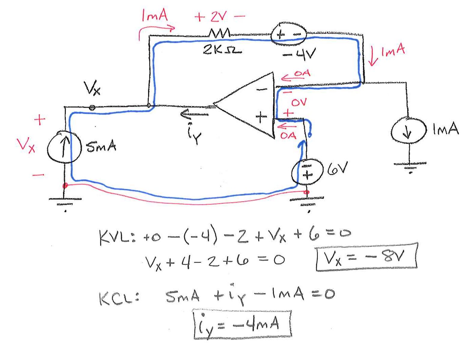 Op Amp Circuits with Negative Feedback Practice Problems