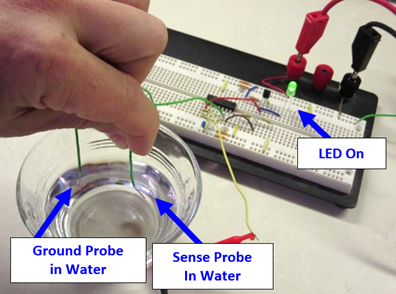 A Low-Cost Water Sensor Circuit